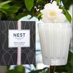 🆕💕RARE! NEST Fragrance Classic 1-Wick Candle • WHITE CAMELLIA • 8.1 oz • NIB